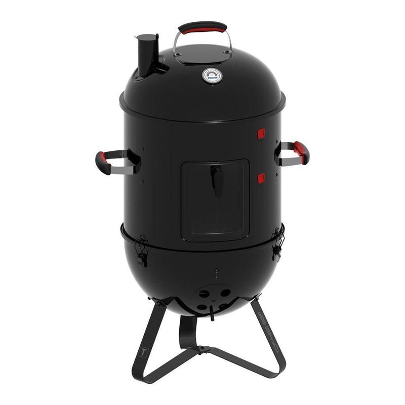 THINK TANK BLACK SMOKER［3LP] Churrasqueira A Carvão Tramontina Smoker TCP-450 3 Em 1